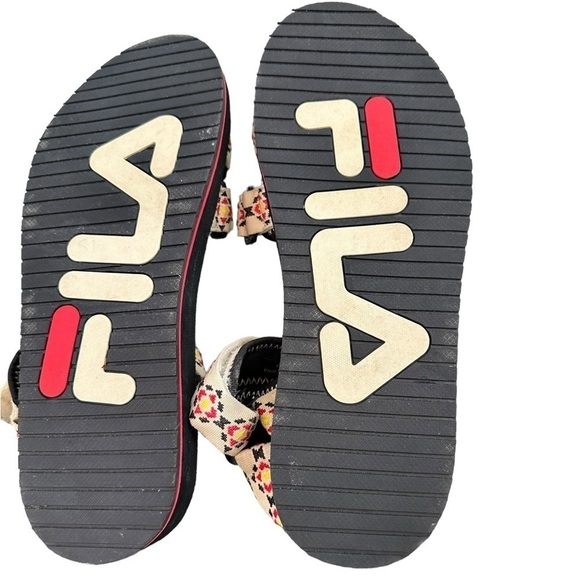 FILA DRIFTERS TS STRAP SOUTHWEST DESIGN SANDALS SIZE 10 - Picture 9 of 11